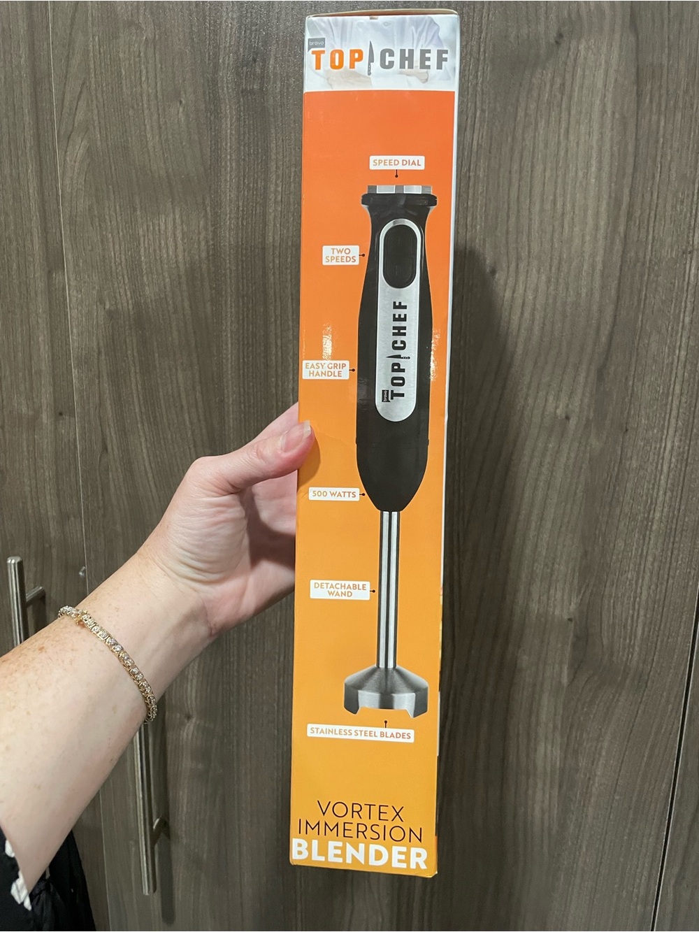 Vortex Immersion Blender - Black and Silver